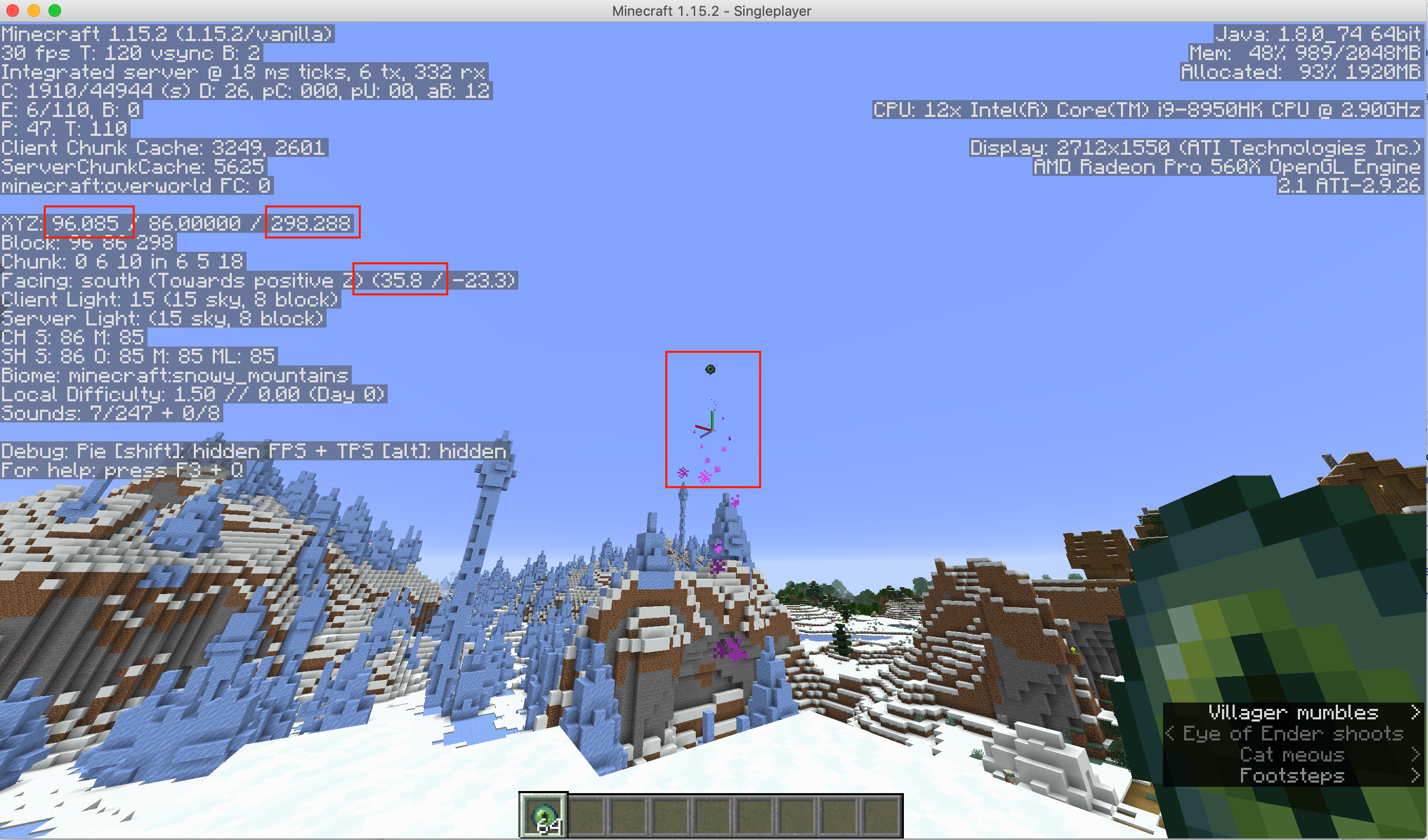 MINECRAFT  How Does EYE OF ENDER Work? 